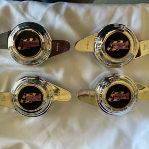 Street quality couple small dings nothing crazy good chrome