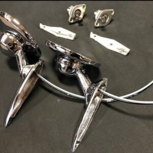 1964 remote mirrors re-chromed perfect working condition with new glass