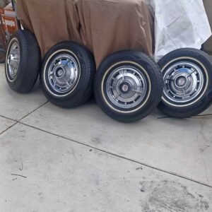 1963 impala wheels and tires, caps, rims and hubcap great condition
