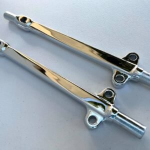 1958-1964 CHEVY IMPALA LOWER CONTROL ARM SHAFT 1PAIR [ORIGINAL / OEM] [CHROME]