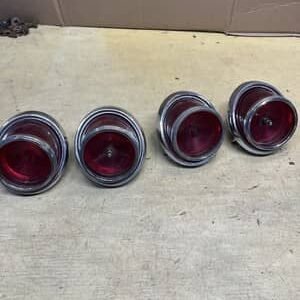 TAIL LIGHTS ORIGINAL 1965 CHEVY CHEVROLET IMPALA TAIL LIGHT HOUSINGS