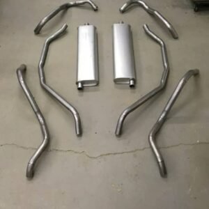 1961, 1962, 1963, 19644 Chevy 283, 327 V8 Bel Air, Impala, Dual Exhaust