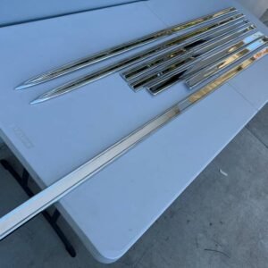1964 CHEVY IMPALA SS 2 DOOR BODY SIDE MOLDING COMPLETE SET [NEW][CHROME FINISH]