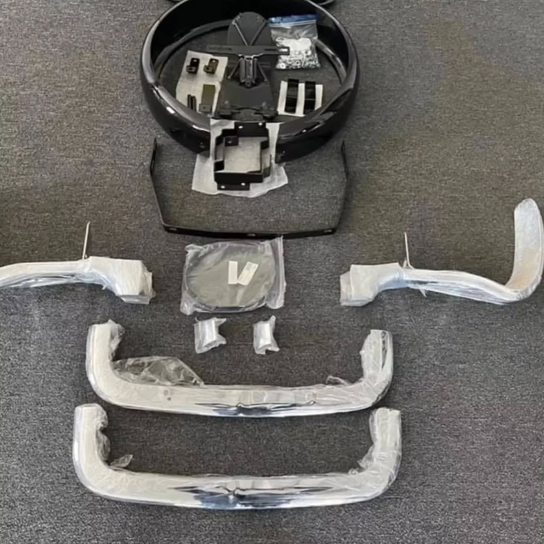 Restored original continental kit for a 1955 Bel Air. - Image 2